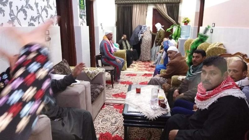 الحالات في مقر العلاج