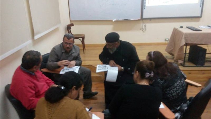 جانب من مجموعات التدريب