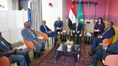 على هامش فعاليات قمة مجموعة الدول السبع.. الرئيس السيسي يستقبل عددًا من الرؤساء الأفارقة بمقر إقامته