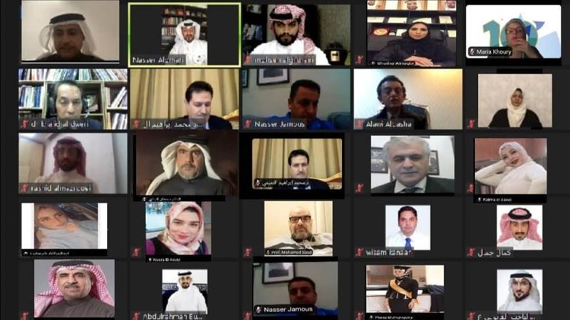 افتتاحه أعمال المنتدى