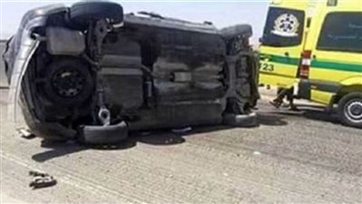 مصرع طفل ووالده إثر حادث تصادم على الطريق الصحراوي الشرقي في سوهاج 