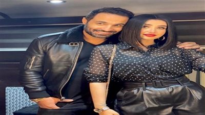 شاهد.. رسالة رومانسية من فهمي لـ«هنا الزاهد» احتفالا بـ«عيد ميلادها» 