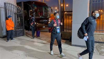 شاهد.. الأهلي يصل ستاد الدفاع الجوي لمواجهة بيراميدز