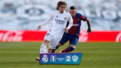 ريال مدريد يسقط على ملعبه أمام ليفانتي في الليجا