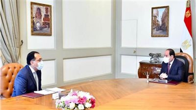 السيسي يوجه بزيادة الاعتماد على التصنيع المحلي بمشروع تطوير القرى 