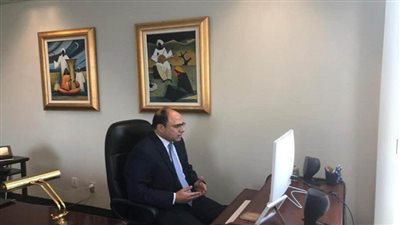 بالصور | سفير مصر بكندا يبحث مع مجلس العموم الكندي تعزيز العلاقات الثنائية