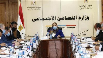 بالصور | وزيرة التضامن: نستهدف حماية الأسرة بتوفير دخل مناسب يضمن لها حياة كريمة