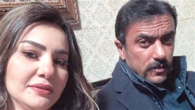 وجه القمر دينا فؤاد تنشر صورة تجمعها بالنجم أحمد العوضى بكواليس