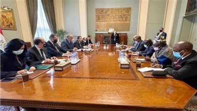 شكري يتناول قضية سد النهضة مع منسق رئاسة الكونغو للاتحاد الإفريقي 