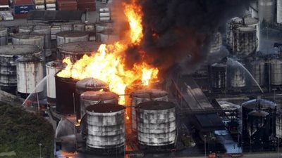 انفجار خزانين للوقود على الحدود الإيرانية الأفغانستانية