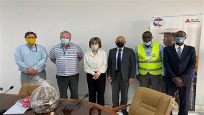 بالصور | لتيسير استقبال ومرور الصادرات.. سفيرة مصر في بنين تلتقي مدير عام ميناء كوتونو