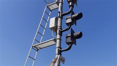 ضمن مشروع التطوير. وزير النقل يعلن دخول برج شبلنجة لإشارات السكة الحديد الخدمة 