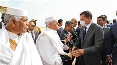 لمنح الثقة للحكومة الجديدة ..«الدبيبة» و80 نائبا يصلون سرت 