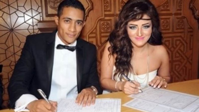 محمد رمضان وزوجته
