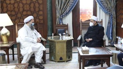 تفاصيل لقاء شيخ الازهر مع الوفد البكستانى برئاسة وزير الشؤون الدينية 