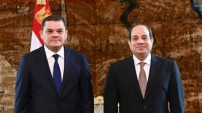 رئيس حكومة الوحدة الوطنية الليبية: متفائلون بعلاقات قوية مع مصر