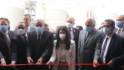  وزيرا التموين والتعاون الدولي يفتتحون المركز الإقليمي لتكنولوجيا تخزين وتداول الحبوب بصومعة برقاش..