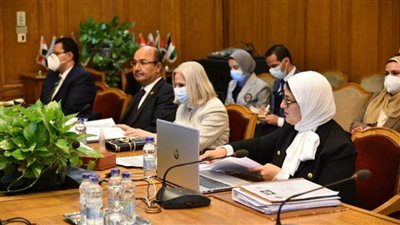 بالصور | وزيرة الصحة: جائحة كورونا أبرزت مدى التضامن الإنساني بين الدول العربية