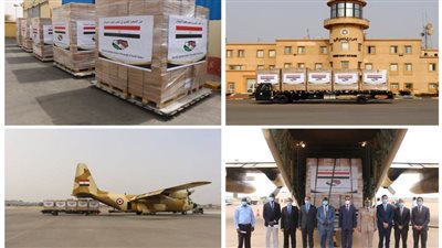مصر ترسل مساعدات طبية للأشقاء فى جمهورية جنوب السودان واليمن الشقيق.. فيديو