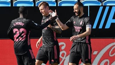 ريال مدريد يتقدم على سيلتا فيجو (2-1) في الشوط الأول