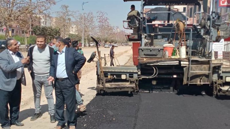 أعمال الطرق بالمدينة