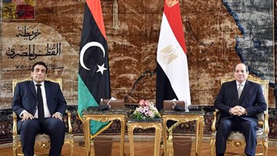 السيسي لرئيس المجلس الليبي: