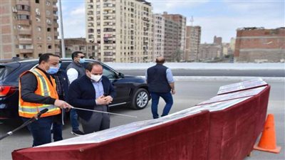 السيسي يتفقد أعمال التطوير في محيط مطار القاهرة الدولي