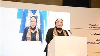 بالصور | نيفين جامع: قطاع الصناعات الغذائية يساهم بنسبة 24.5% في الناتج المحلي