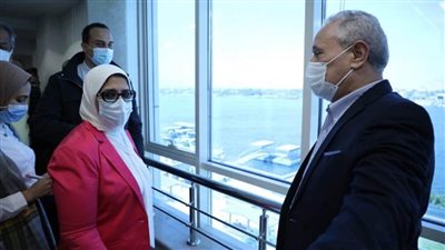 بالصور | وزيرة الصحة: 