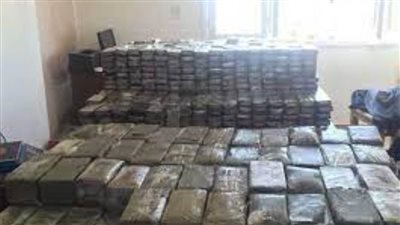 الداخلية تضبط 400 طربة حشيش بقيمة 2.8 مليون جنيه