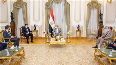 تفاصيل لقاء وزير الانتاج الحربى مع السفير البلجيكي 