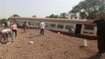 الصحة: إصابة 97 مواطنًا في حادث قطار طوخ