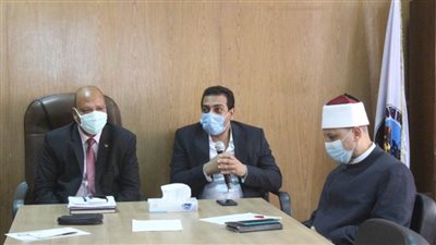 رئيس جامعة جنوب الوادى يستقبل نائب محافظ قنا 