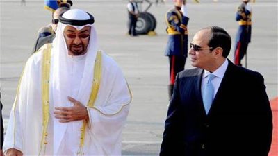 السيسي يستقبل محمد بن زايد في مطار القاهرة.. اليوم 
