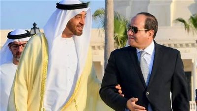 ولي عهد أبوظبي يهنىء الرئيس السيسي بحلول عيد الفطر المبارك