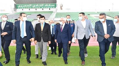 بالصور | صبحي والغضبان يتفقدان المنشآت الشبابية والرياضية ببورسعيد