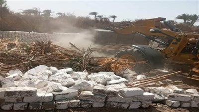 بالصور | إزالة 20 حالة تعد على الأراضى الزراعية ثان أيام عيد الفطر