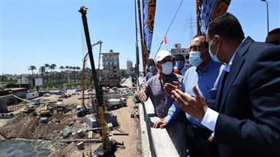 بالصور | مدبولي يتفقد مشروعات تطوير وتوسعة الطريق الدائري حول المنصورة