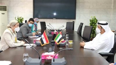 وزيرة البيئة تلتقي سفير الإمارات لبحث سبل التعاون بين البلدين