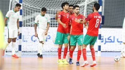مصر تهزم الامارات وتتأهل لنهائي كأس العرب لكرة الصالات