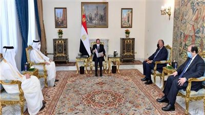 وزير الخارجية القطري: الرئيس السيسي اساقبلتا بـ«روح الأخوة»