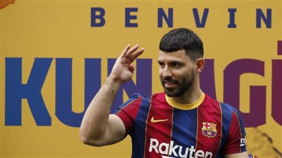 أول تصريح لأجويرو بعد انضمامه إلى برشلونة: ميسي سيبقى 