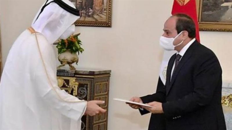 الرئيس السيسي يساقبل