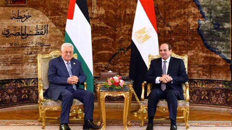 السيسي والرئيس الفلسطيني
