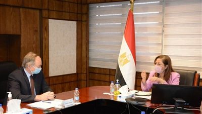 بالصور | وزيرة التخطيط تلتقي سفير الاتحاد الأوروبي بمصر
