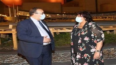 وزيرة الثقافة تتابع استراتيجية عمل دار الأوبرا المصرية