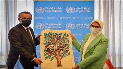 بالصور | وزيرة الصحة تبحث مع مدير منظمة الصحة العالمية اتفاقية الجوائح الدولية
