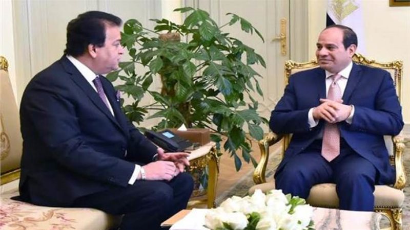 الرئيس السيسي مع