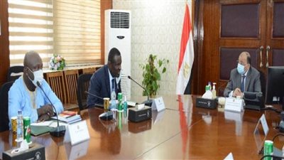 بالصور | شعراوي يلتقي وفد اتحاد مجالس ومدن الكاميرون لبحث مجالات التعاون