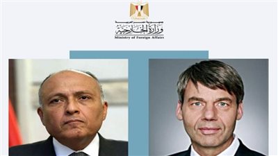 شكري يستهل زيارته إلى برلين بعقد لقاء مع مستشار الأمن القومي الألماني